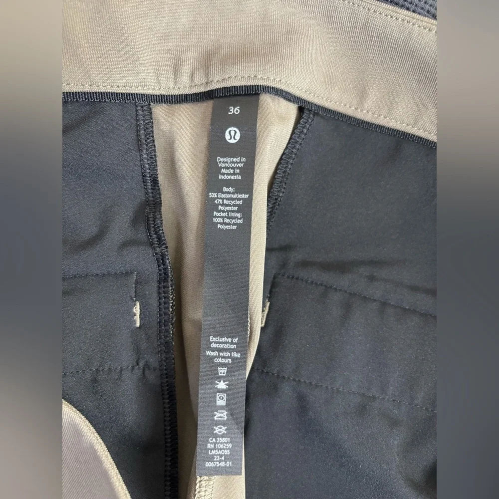 Lululemon ABC Classic-Fit Trouser Warpstreme Grey Sage size 36 M5AO5S